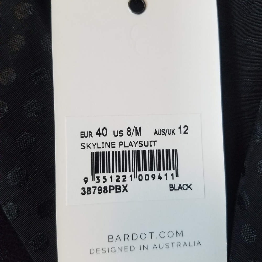 Bardot skyline wrap romper playsuit - Picture 10 of 11